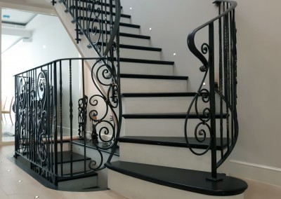 Balustrades in Queens Park Garden Mews, Westminster