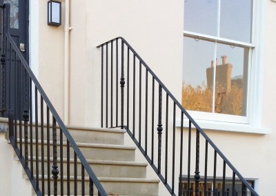 Simple Balustrades by Porfan Metalwork in Swiss Cottage