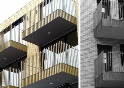 Balcony Balustrades by Porfan Metalwork in Stoke Newington