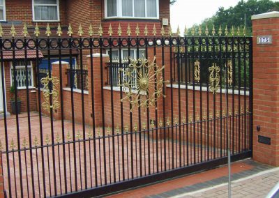 Vehicular sliding gate for a residential property in Hendon