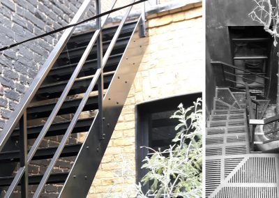 Basement stairs for a property in Notting Hill