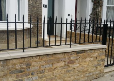 A simple half railing for a Richmond property.