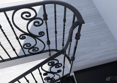 QGPM balustrade by Porfan Metalwork